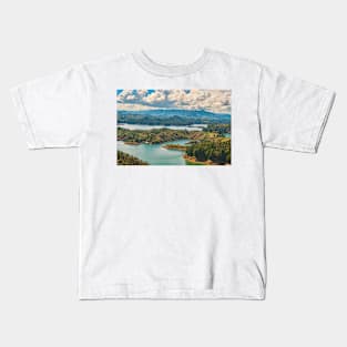 Guatape Lakes2 Columbia Kids T-Shirt